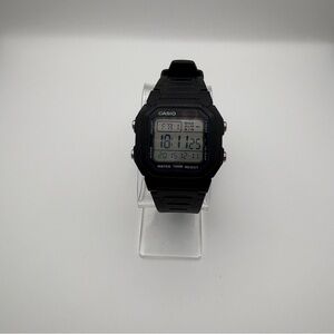 Casio W800H-1AV Digital Black Sports Watch Illuminator
